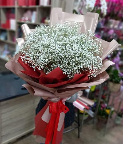 Букет цветов из: Гипсофила в Березнецово