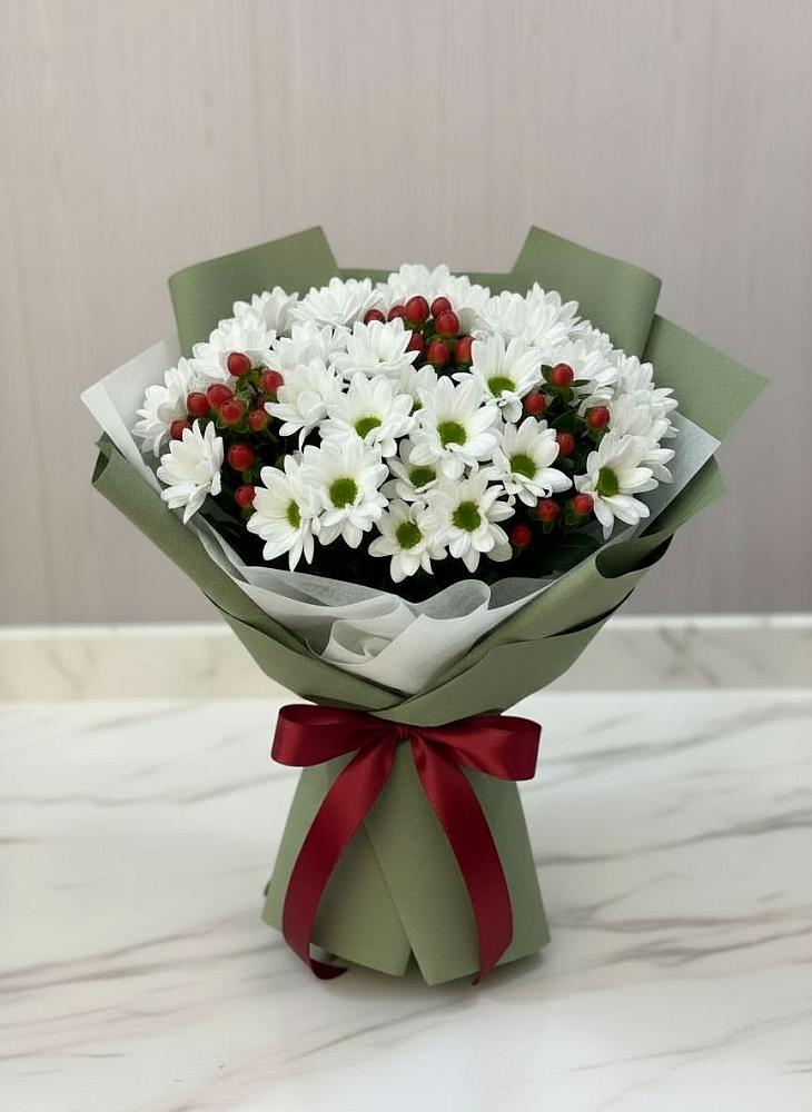 Букет цветов из: Хризантемы в Березнецово