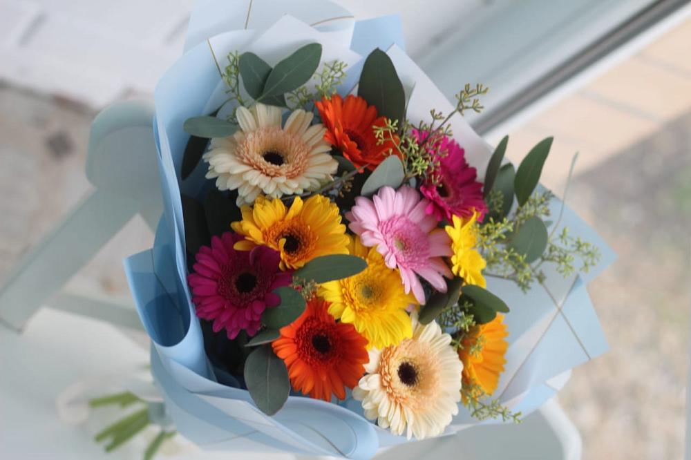 Букет цветов из: Герберы в Березнецово