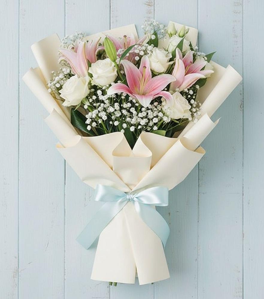 Букет цветов из: Лилии в Березнецово