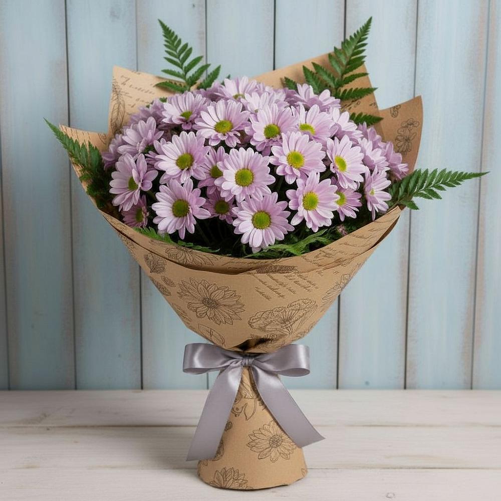 Букет цветов из: Хризантемы в Березнецово