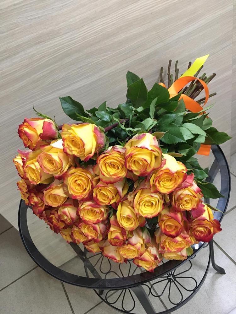 Букет Желтые розы в Березнецово