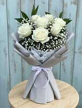 Букет цветов из:  Розы в Березнецово