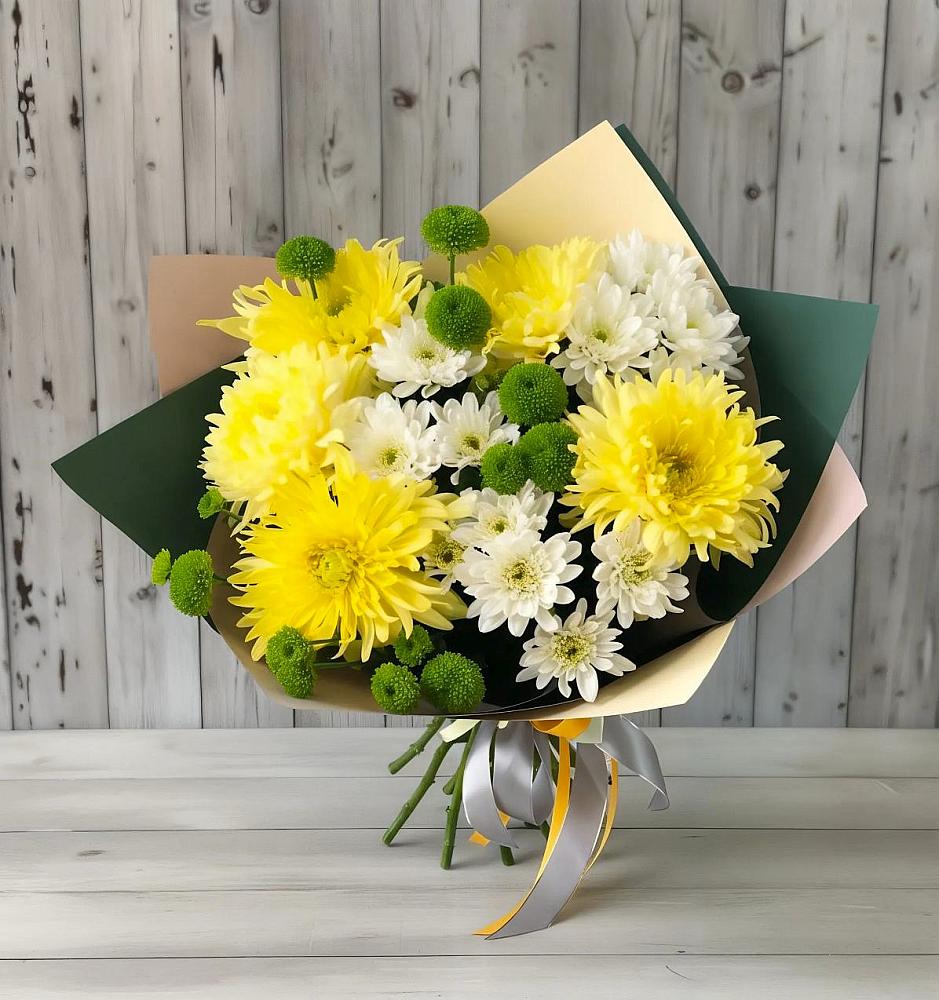 Букет цветов из: Хризантемы в Березнецово