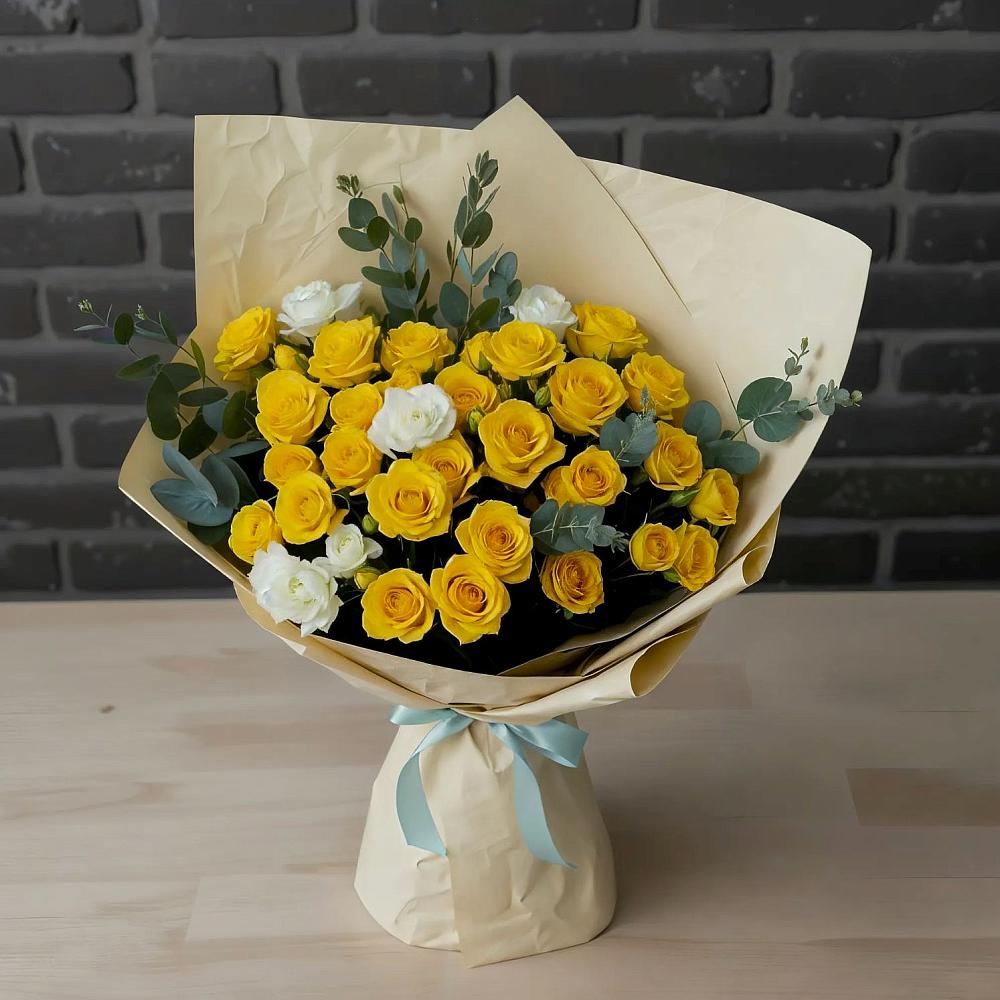 Букет цветов из: Розы в Березнецово