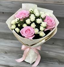 Букет цветов из:  Розы в Березнецово