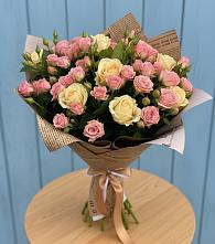 Букет цветов из:  Розы в Березнецово