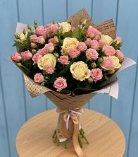 Букет цветов из:  Розы в Березнецово