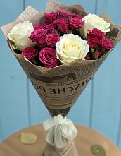 Букет цветов из:  Розы в Березнецово