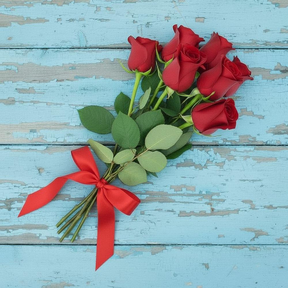 Букет Красные розы в Березнецово