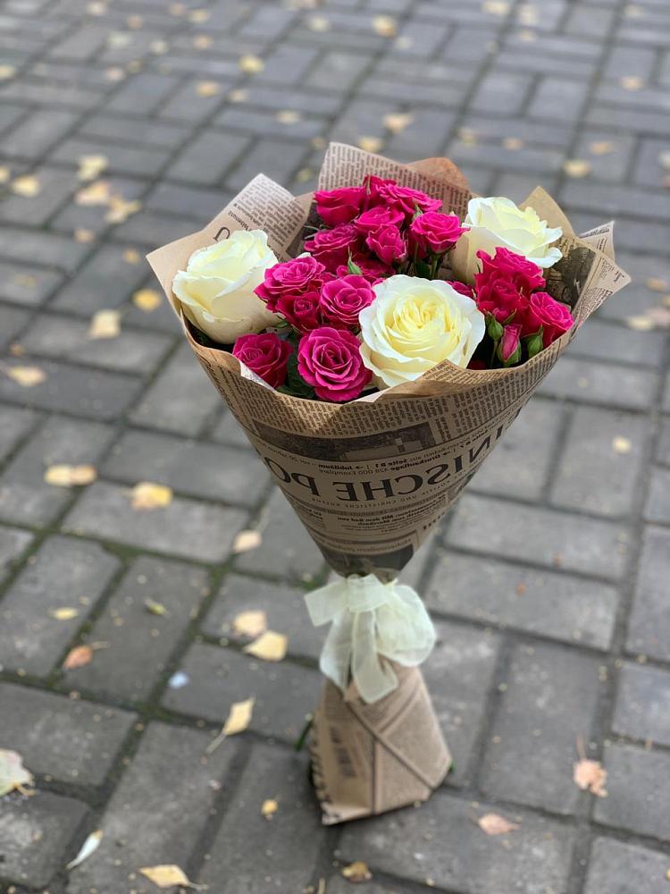 Букет цветов из: Розы в Березнецово