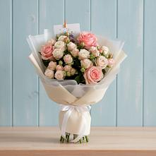 Букет цветов из:  Розы в Березнецово