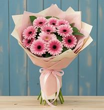Букет цветов из:  Герберы в Березнецово