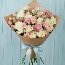 Букет цветов из:  Розы в Березнецово
