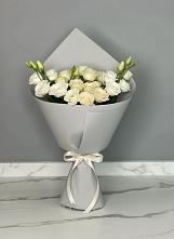 Букет цветов из:  Розы и Лизиантусы #REPLACE_PRED# Березнецово